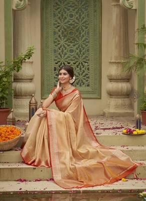 Tussar silk saree 1