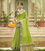 Tussar silk saree