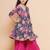 pink Printed Pure Cotton Kurta Set