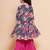 pink Printed Pure Cotton Kurta Set
