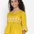 Yellow Embroidered Cotton Top