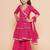 pink Printed Pure Cotton Kurta Set