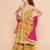 Yellow Printed Pure Cotton Kurta Set