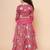 Pink Printed Cotton Lehenga Choli Set