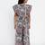 White Printed Cotton Jumpsuit