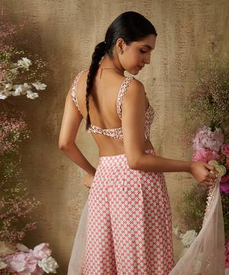 Pop pink anarkali 2