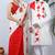 Matching Combo Couple Outfit With White Saree And Mens Kurta