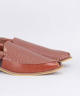Tan brown leather slip on mules 3