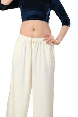 Non - Padded Velvet Round Neck Blouse 5
