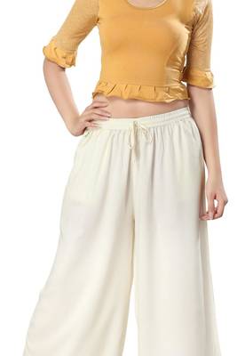 Non - Padded Cotton Lycra Round Neck Blouse 5