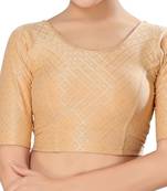 Non - Padded Georgette Round Neck Blouse