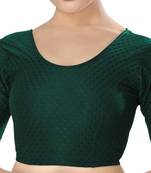 Non - Padded Georgette Round Neck Blouse