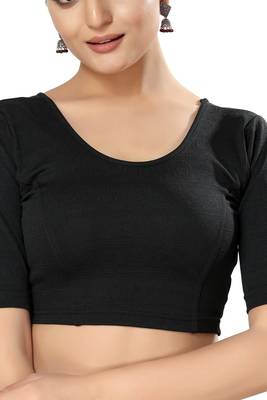 Non - Padded Georgette Round Neck Blouse 1
