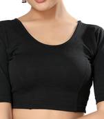 Non - Padded Georgette Round Neck Blouse