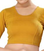Non - Padded Georgette Round Neck Blouse