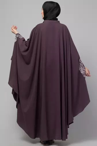 Nazneen embroidered Kaftan with thread embroidered