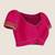 Pink bandhani saree with lace border and unstitched blouse piece