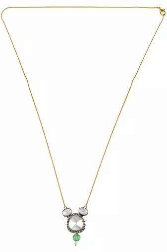 Classic kundan pendant
