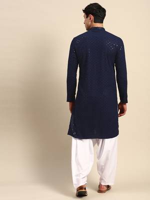 Solid straight kurta 3