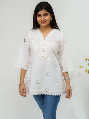 Tsucchi traditions on cloud 9 hakoba short kurti 3