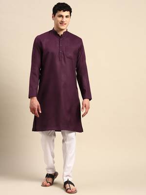 Solid straight kurta 2