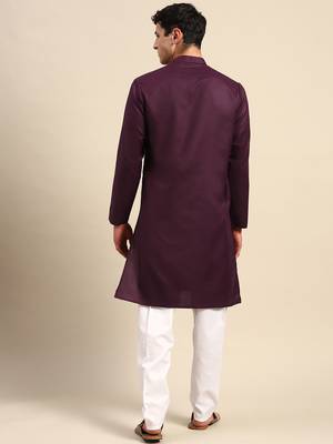 Solid straight kurta 4