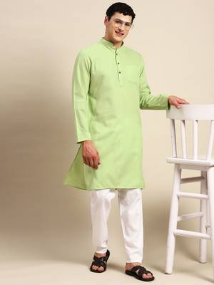 Solid straight kurta 1
