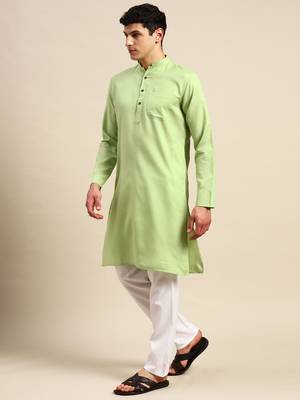 Solid straight kurta 3