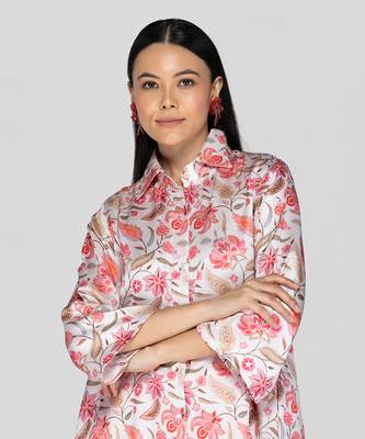 Digital printed long shirt set 2
