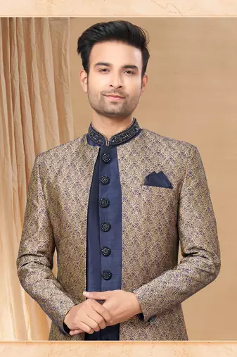 Designer Premium Collection Of Heavy Indo-Western Readymade Men's Wear
