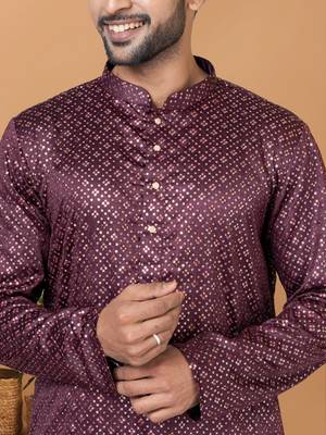 Premium Collection Of Trendy Designer Kurta Pyjama Readymade Men's Wear 2