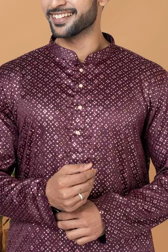 Premium Collection Of Trendy Designer Kurta Pyjama Readymade Men's Wear