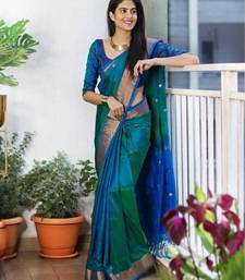  Silk Blend Sarees With Blouse