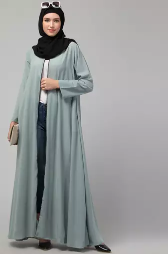 Nazneen front open with Zip Daily wear Basic Abaya/ Burqa/ Naqab