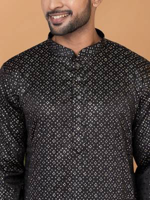 Premium Collection Of Trendy Designer Kurta Pyjama Readymade Men's Wear 2
