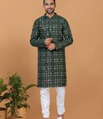 Premium Collection Of Trendy Designer Kurta Pyjama Readymade Men's Wear