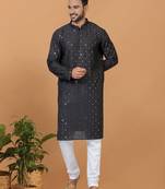 Premium Collection Of Trendy Designer Kurta Pyjama Readymade Men's Wear