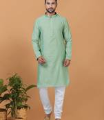 Premium Collection Of Trendy Designer Kurta Pyjama Readymade Men's Wear