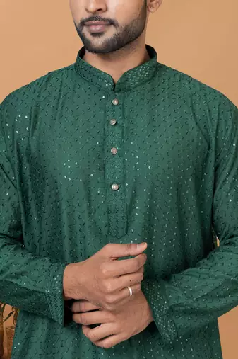 Premium Collection Of Trendy Designer Kurta Pyjama Readymade Men's Wear