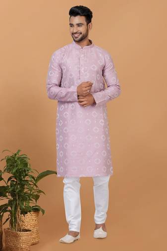 Premium Collection Of Trendy Designer Kurta Pyjama Readymade Men's Wear
