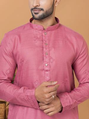 Premium Collection Of Trendy Designer Kurta Pyjama Readymade Men's Wear 2