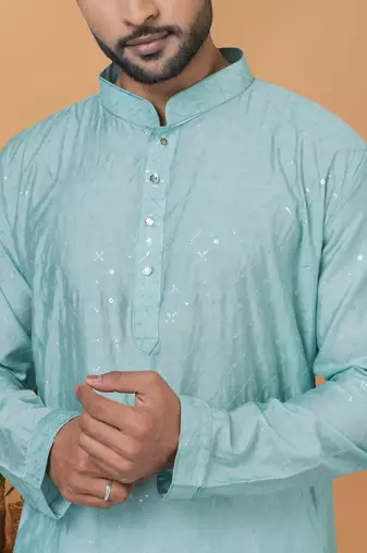 Premium Collection Of Trendy Designer Kurta Pyjama Readymade Men's Wear