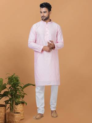 Premium Collection Of Trendy Designer Kurta Pyjama Readymade Men's Wear 1