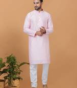 Premium Collection Of Trendy Designer Kurta Pyjama Readymade Men's Wear