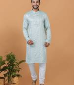 Premium Collection Of Trendy Designer Kurta Pyjama Readymade Men's Wear
