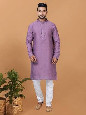 Premium Collection Of Trendy Designer Kurta Pyjama Readymade Men's Wear 1