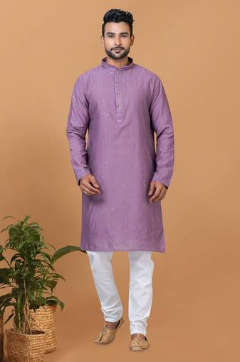 Premium Collection Of Trendy Designer Kurta Pyjama Readymade Men's Wear