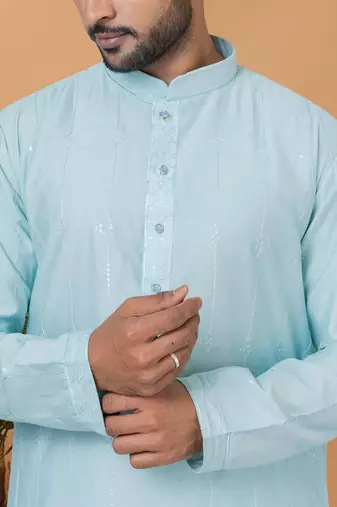 Premium Collection Of Trendy Designer Kurta Pyjama Readymade Men's Wear
