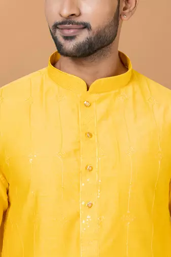 Premium Collection Of Trendy Designer Kurta Pyjama Readymade Men's Wear