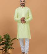 Premium Collection Of Trendy Designer Kurta Pyjama Readymade Men's Wear